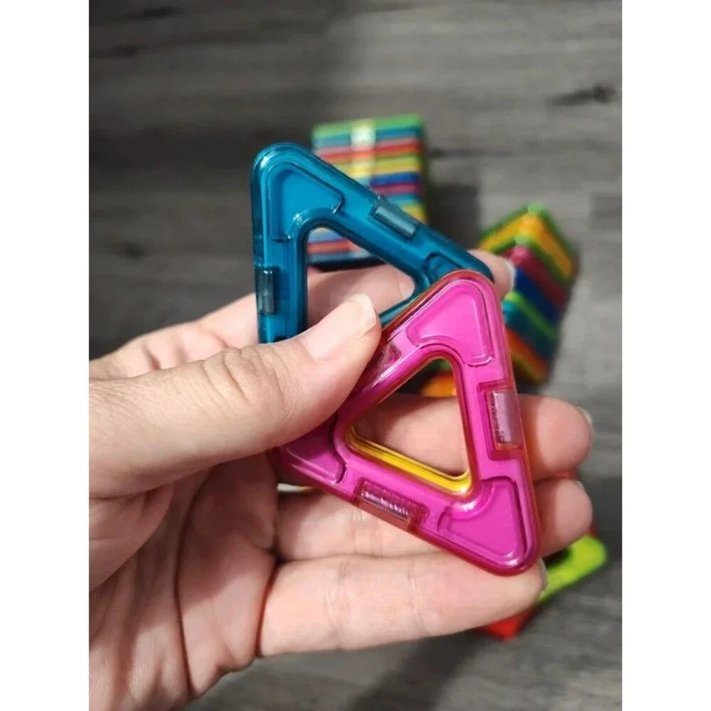 59pcs magna tiles magformers magnetic magnets